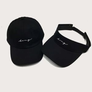 2pcs Letter Embroidery Visor Hat & Baseball Cap